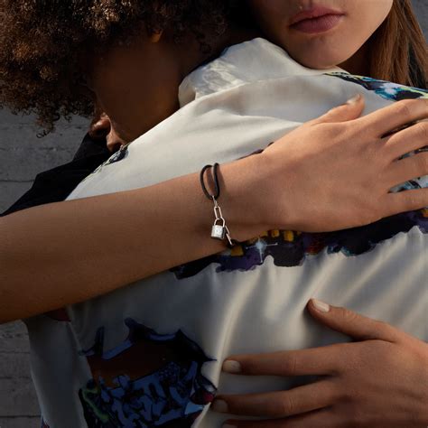 louis vuitton silver lockit armband|virgil abloh silver lockit.